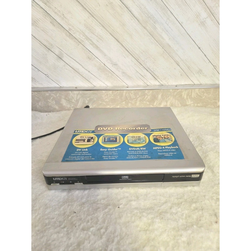 LITEON DVD Recorder / Player Model LVW-1101HC1 FOR REPAIR Turns On READ